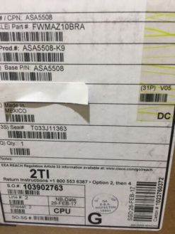Межсетевой экран Cisco ASA5508 NEW